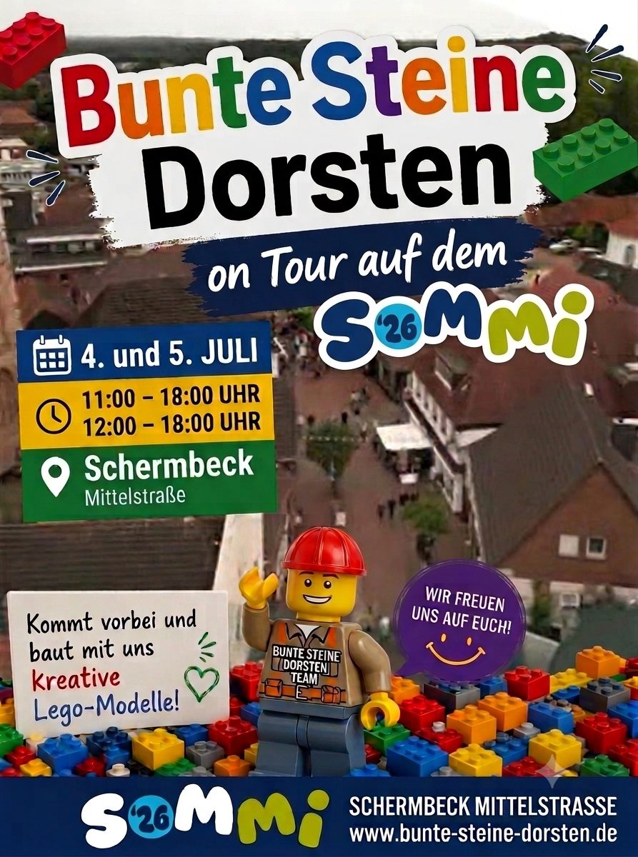 LEGO-Spielplatz auf dem Sommi